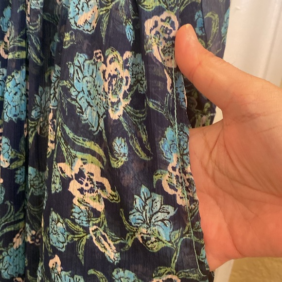 Free People Women’s  See it Through Blue Maxi Dress ( multiple Small / Large) - Picture 13 of 15